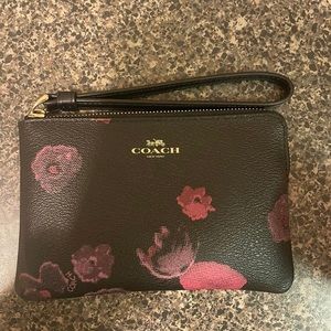 Floral Coach wallet